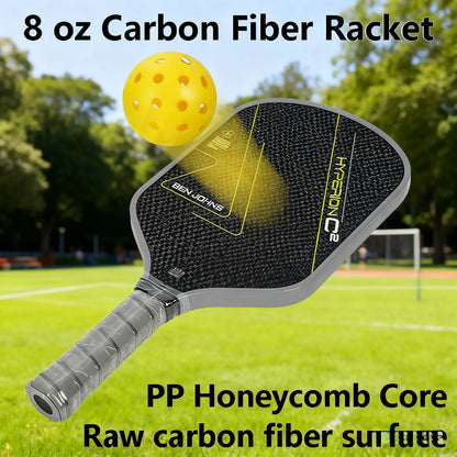 Pickleball Paddle T700 Carbon Fiber 16Mm LABS Project Style Similarity Equipment Accessory Sweet Dessert Balanced MOI Training System for Players Racket Perforated Trainer T700 Carbon Fiber Surface Pickle Ball Rocks