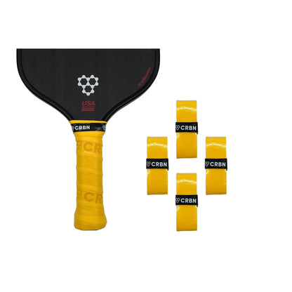 CRBN Drytec™ Pickleball Overgrips (4 Pack) for Indoor/Outdoor Pickel Ball Rackets