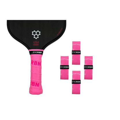 CRBN Drytec™ Pickleball Overgrips (4 Pack) for Indoor/Outdoor Pickel Ball Rackets