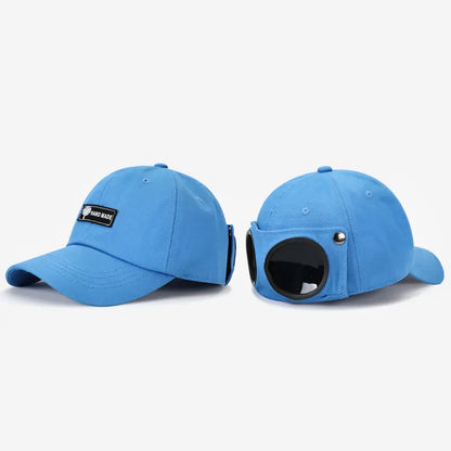 Men'S Korean-Style Pilot Baseball Cap - Personalized Glasses-Ready, Curved Visor, Casual, Everyday Daily, Sunshade for Spring & Summer, Fitted Men'S Accessories, Cool Gifts for Guys