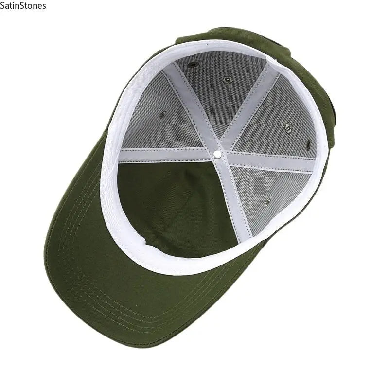 Men'S Korean-Style Pilot Baseball Cap - Personalized Glasses-Ready, Curved Visor, Casual, Everyday Daily, Sunshade for Spring & Summer, Fitted Men'S Accessories, Cool Gifts for Guys