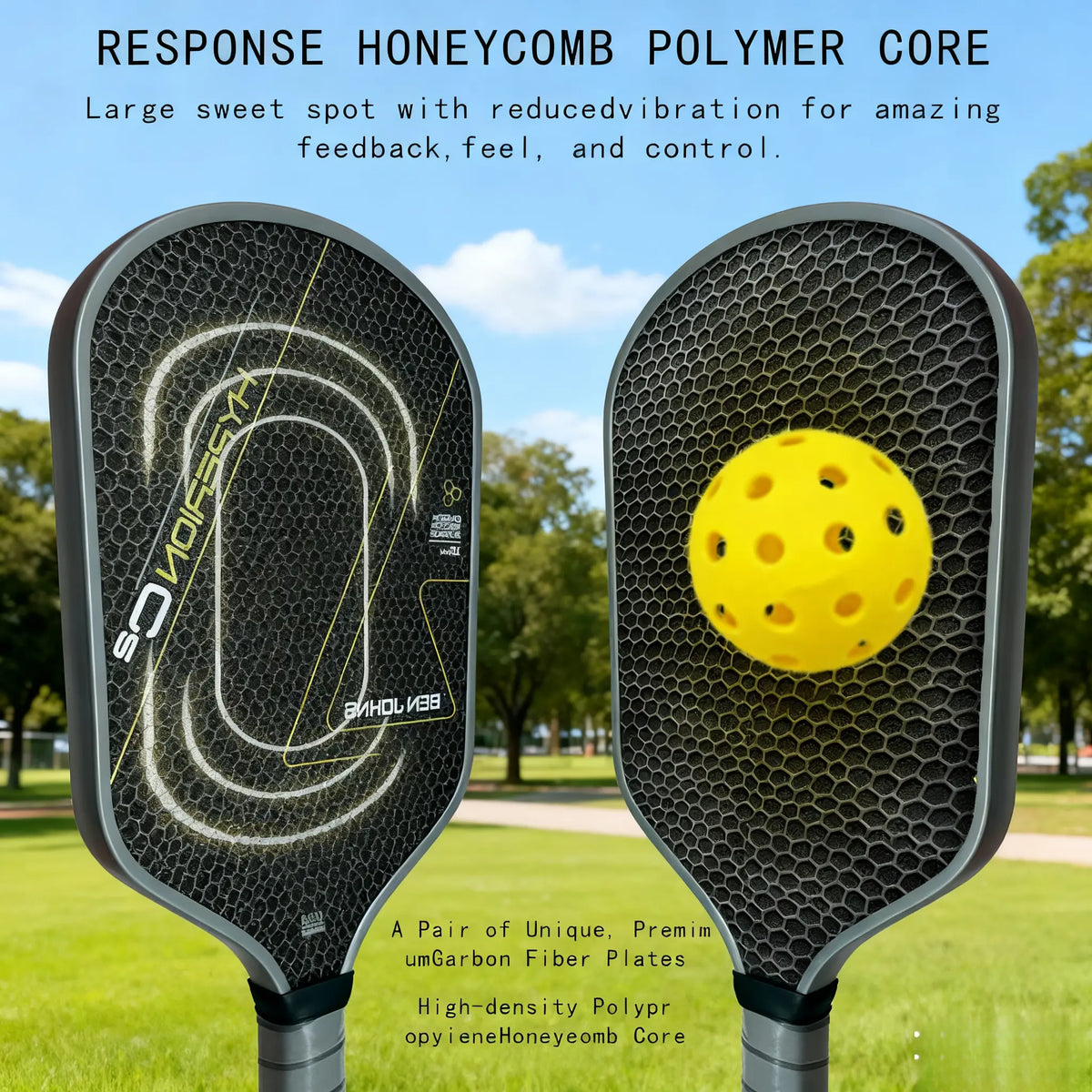 Pickleball Paddle T700 Carbon Fiber 16Mm LABS Project Style Similarity Equipment Accessory Sweet Dessert Balanced MOI Training System for Players Racket Perforated Trainer T700 Carbon Fiber Surface Pickle Ball Rocks