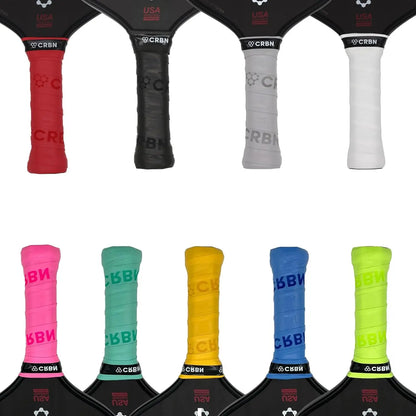 CRBN Drytec™ Pickleball Overgrips (4 Pack) for Indoor/Outdoor Pickel Ball Rackets