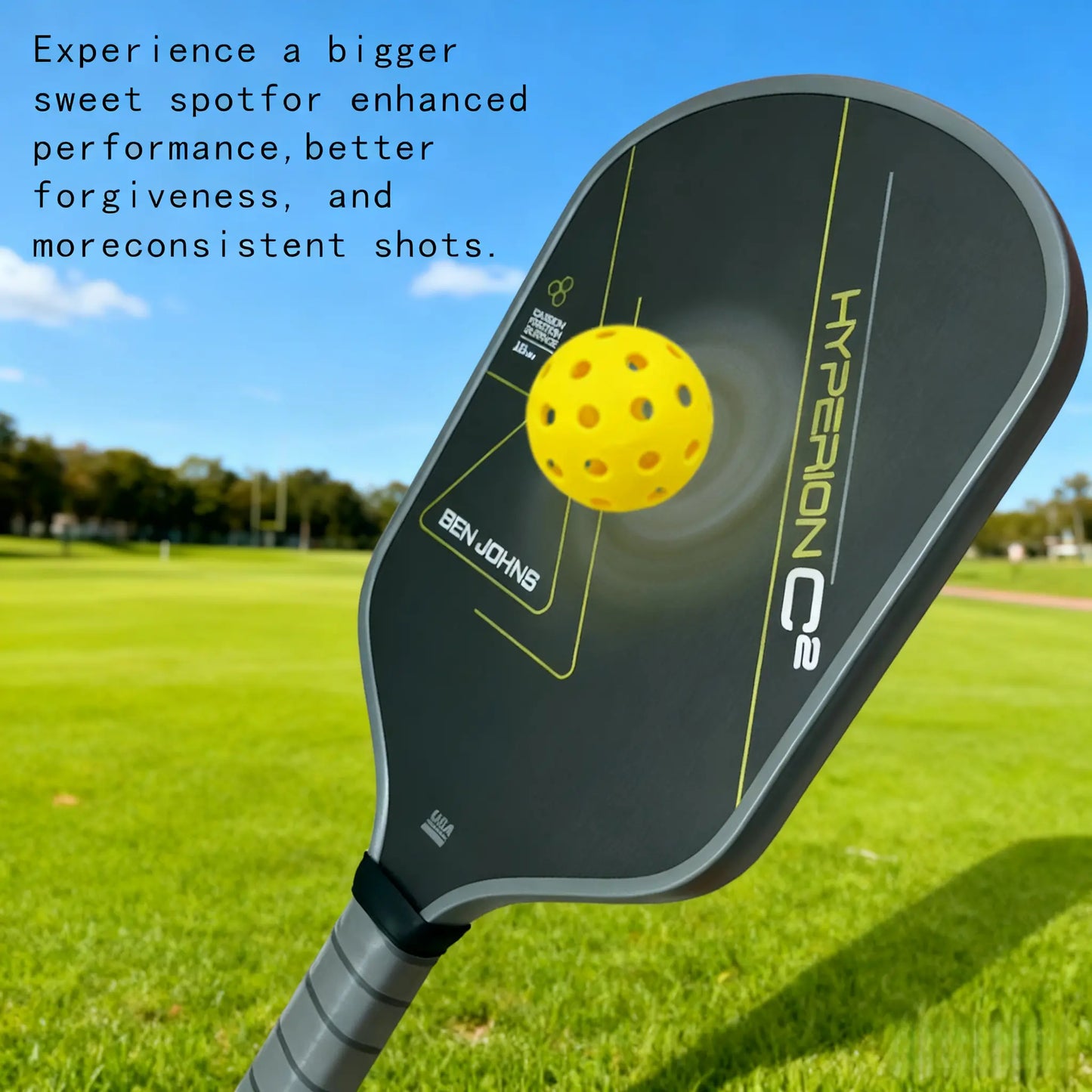 Pickleball Paddle T700 Carbon Fiber 16Mm LABS Project Style Similarity Equipment Accessory Sweet Dessert Balanced MOI Training System for Players Racket Perforated Trainer T700 Carbon Fiber Surface Pickle Ball Rocks